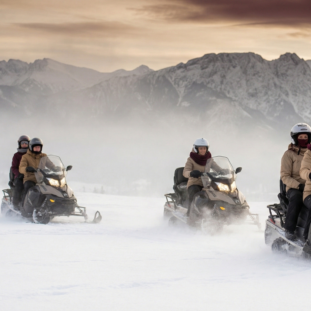 skutery śnieżne zakopane - wycieczki na skuterach śnieżnych w zakopanem